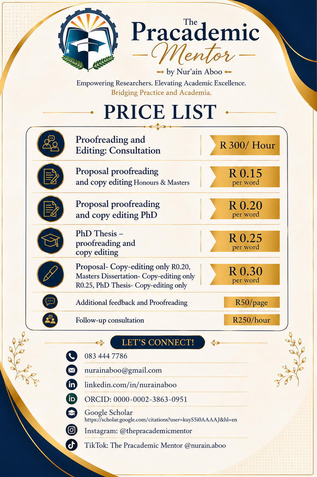 Proofreading and Copy-Editing Pricing